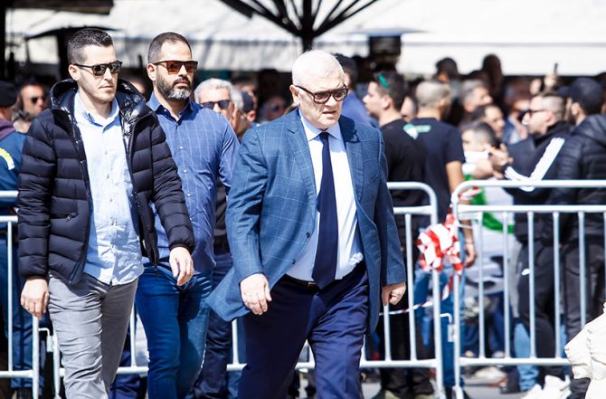 Ο Μελισσανίδης στην κηδεία του Γιαννακόπουλου (ΦΩΤΟ)