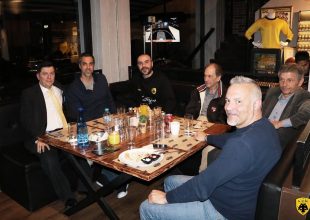 Το «αποχαιρετιστήριο» δείπνο των τμημάτων Υποδομής της Βασίλισσας