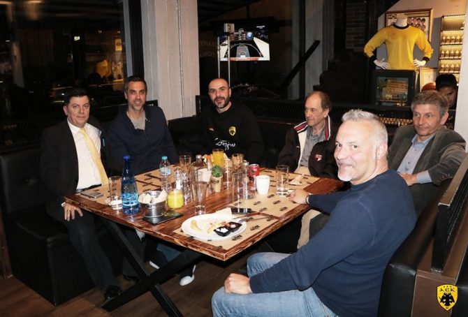 Το «αποχαιρετιστήριο» δείπνο των τμημάτων Υποδομής της Βασίλισσας