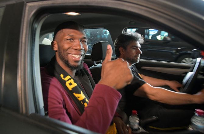 Με Εμπάκουε η προπόνηση