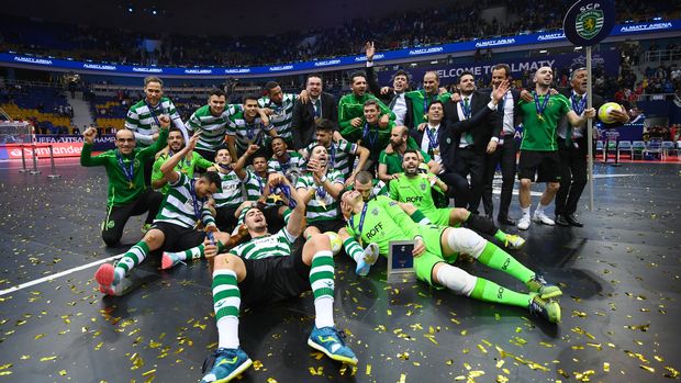 Σήκωσε το πρώτο της Champions League στο futsal η Σπόρτινγκ!
