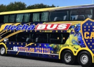 Πέτρες στο πούλμαν της Μπόκα πριν από τον τελικό