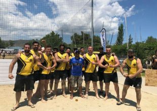 Όμορφες στιγμές στο Beach Rugby