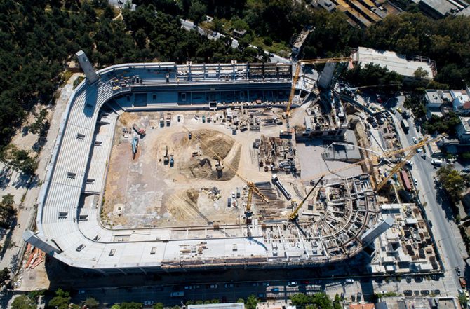 Το μπετό ρέει άφθονο στην παλιά Σκεπαστή! (VIDEO)