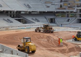 Προετοιμάζεται το έδαφος για τον μεγάλο γερανό! (ΦΩΤΟ)