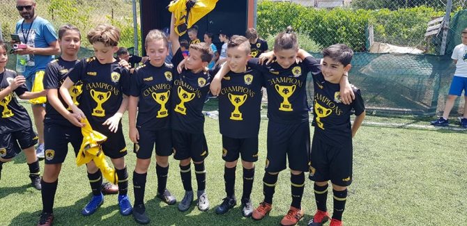 Πρωταθλήτρια Ελλάδος η Κ10 στο futsal