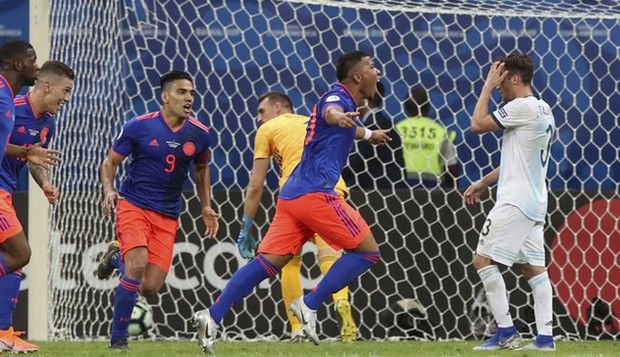 Κόπα Αμέρικα: Η Κολομβία νίκησε 2-0 την Αργεντινή