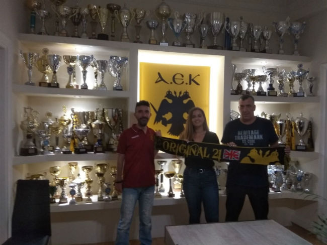 Ανανέωσε για ακόμα ένα χρόνο με την ΑΕΚ η Βυζαντινού