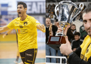 Αλέξης Αλβανός και Δημήτρης Καφφάτος στο τεχνικό τιμ