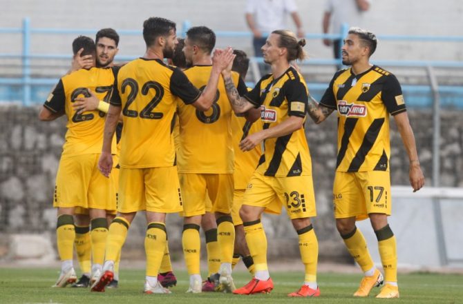 Προπονήθηκε στο Ion Oblemenco η ΑΕΚ (VIDEO)