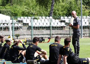 Φωτογραφίες απ’ την πρωινή προπόνηση της ΑΕΚ