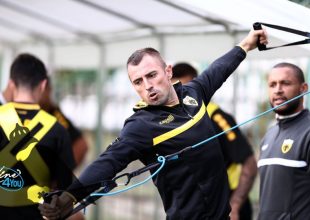 Ασκήσεις… στο υπαίθριο γυμναστήριο του Κιέλτσε