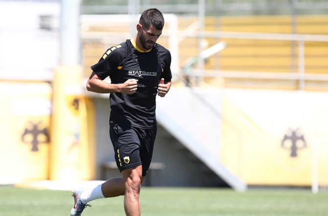 AEK TV: Η πρώτη του Ολιβέιρα στα Σπάτα (VID)
