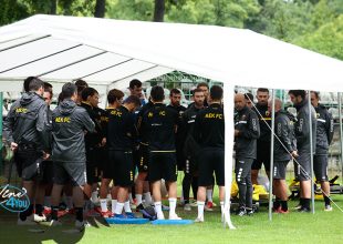 Προπόνηση με καταιγίδα (VIDEO)