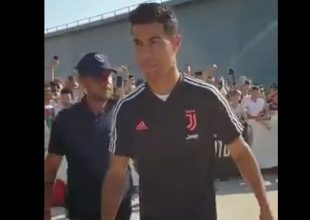 Η πρώτη του Ρονάλντο με Σάρι