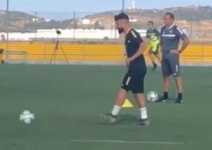Η πρώτη προπόνηση του Βέρντε! (VIDS)