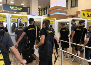 Στην Τραπεζούντα η ΑΕΚ! (PICS)