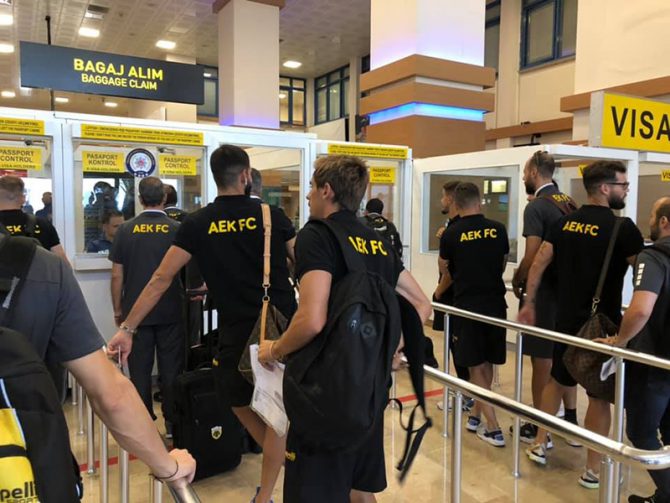 Στην Τραπεζούντα η ΑΕΚ! (PICS)