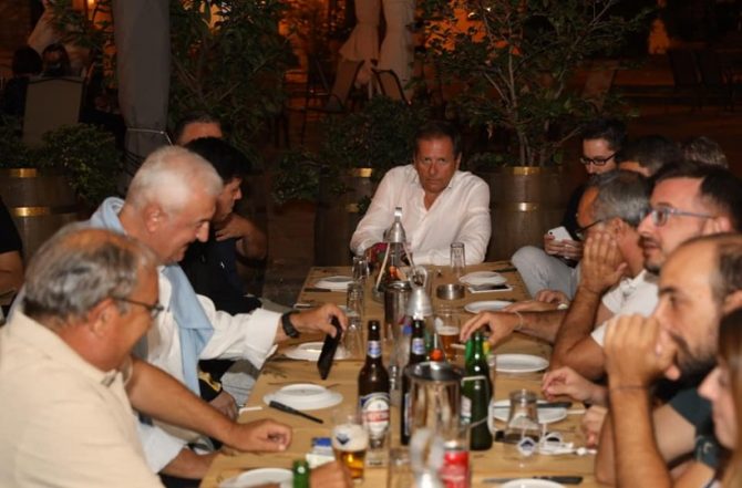 Δείπνο της ΑΕΚ στους εκπροσώπους των ΜΜΕ