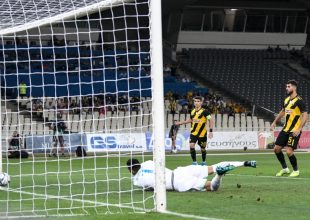 Το 1-0 της ΑΕΚ (VIDEO)