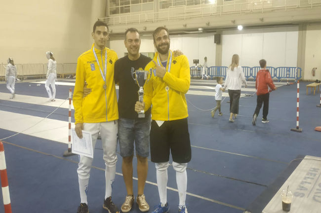 Κυπελλούχος Ελλάδος στην ξιφασκία ο Καφαταρίδης!