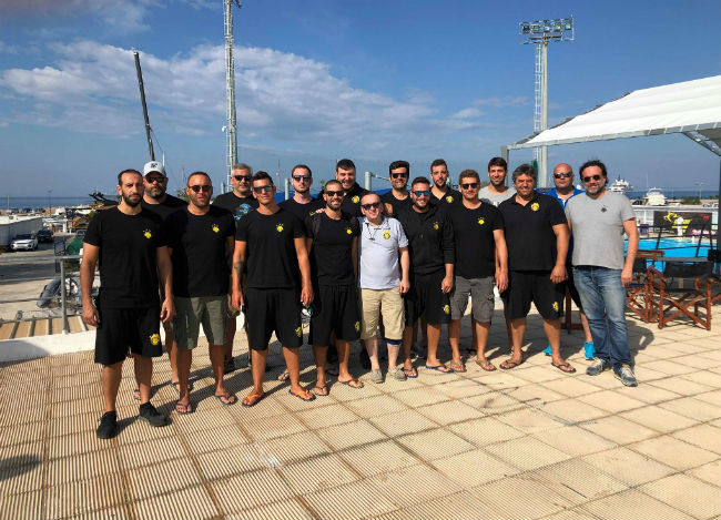 Έναρξη προετοιμασίας για την ανδρική ομάδα πόλο!