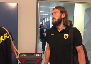 Η άφιξη των κιτρινόμαυρων στο «Θ. Κολοκοτρώνης» (VIDEO)