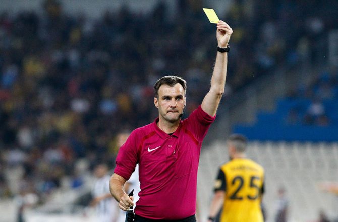 Έντονη δυσαρέσκεια της ΑΕΚ για την διαιτησία