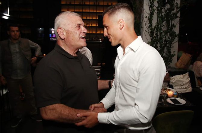 «Τίγρης», Κωστένογλου και Ίβιτς στα γενέθλια Βράνιες (pics)