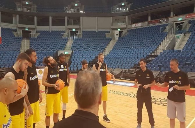 Photostory από την προπόνηση της ΑΕΚ στην Ιερουσαλήμ
