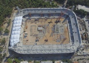 Η Αγιά Σοφιά από τον ουρανό της Νέας Φιλαδέλφειας (ΦΩΤΟ)