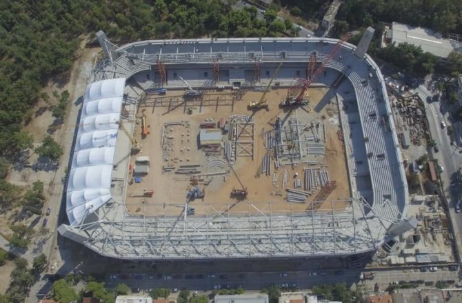 Η Αγιά Σοφιά από τον ουρανό της Νέας Φιλαδέλφειας (ΦΩΤΟ)