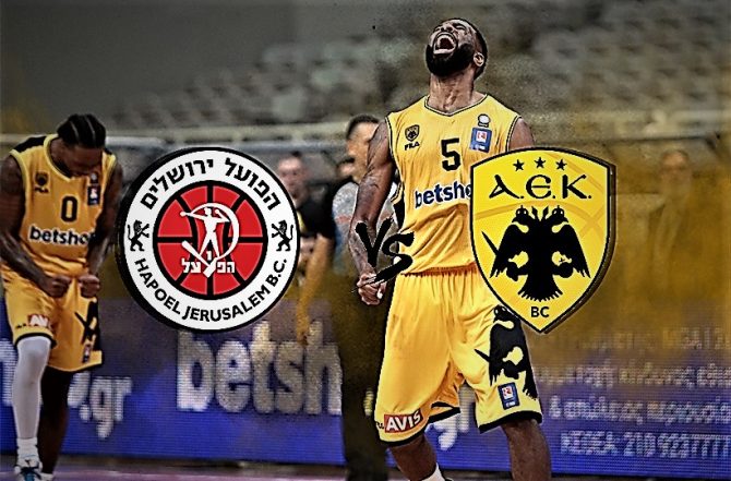 LIVE: Χάποελ Ιερουσαλήμ – ΑΕΚ