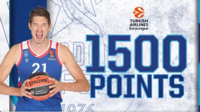 Αναντολού Εφές – Άλμπα Βερολίνου: Έφτασε τους 1.500 πόντους ο Πλάις! Αναντολού Εφές – Άλμπα Βερολίνου: Έφτασε τους 1.500 πόντους ο Πλάις!