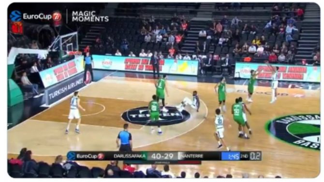 Τριποντάρα από το κέντρο στο Eurocup (VIDEO)
