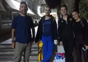 Η γυναικεία ομάδα βόλεϊ επισκέφθηκε τον Κούμπα