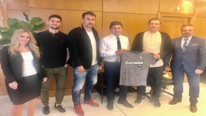 Συναντήσεις Αυγενάκη με τα προεδρεία των επαγγελματιών αθλητών