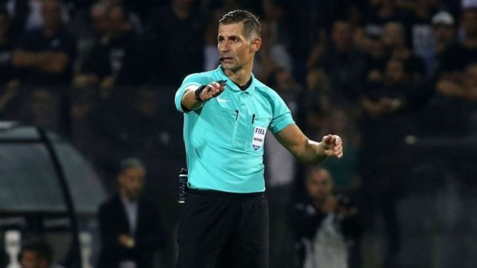 Σιδηρόπουλος: Σφυρίζει σε ματς των playoffs του Europa