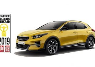 Το Kia XCeed πήρε το “Χρυσό Τιμόνι 2019”