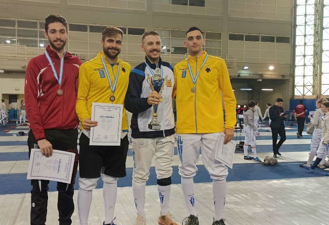 Τρία μετάλλια στο Κύπελλο Ελλάδος