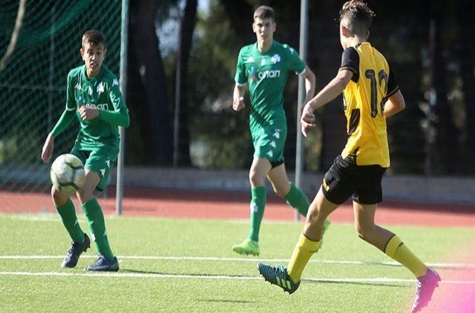 Διπλό-χρυσάφι για την ΑΕΚ Κ15 κόντρα στον Παναθηναϊκό