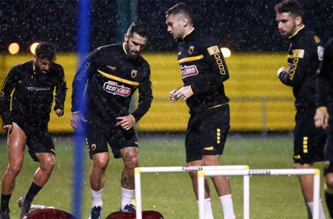 Χωρίς Ολιβέιρα η προπόνηση