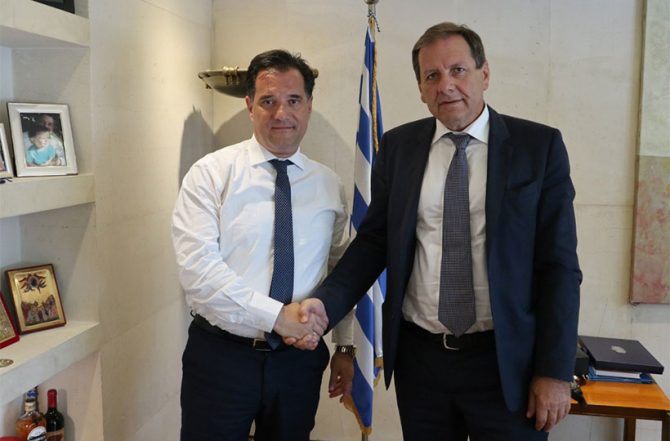 Συνάντηση Γεωργιάδη – Αγγελόπουλου για το γήπεδο της ΑΕΚ! (ΦΩΤΟ)