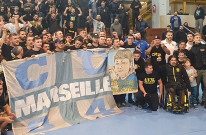 Οπαδοί της Μαρσέιγ στο ΑΕΚ – Δούκας!