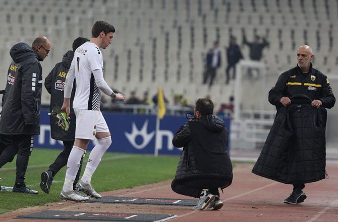 Το ”ευχαριστώ” του τερματοφύλακα της ΑΕΚ (pic)