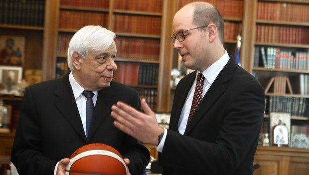 Ο Πρόεδρος της Δημοκρατίας συναντήθηκε με τον Γενικό Γραμματέα της FIBA