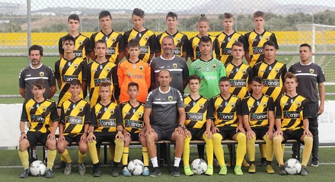 Ισόπαλη με παίκτη λιγότερο η ΑΕΚ Κ15