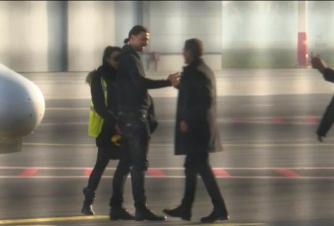 Στο Μιλάνο για να υπογράψει ο Ζλάταν (pic)