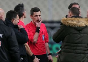 Παναθηναϊκός: Έντονα παράπονα στον επόπτη Καλύβα!