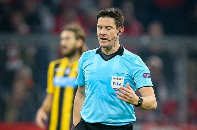 Ορίστηκε Σλοβένος διαιτητής για το ΑΕΚ – Ολυμπιακός